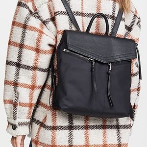 BOTKIER TRIGGER NYLON FAKE LEATHER BACKPACK- NWT